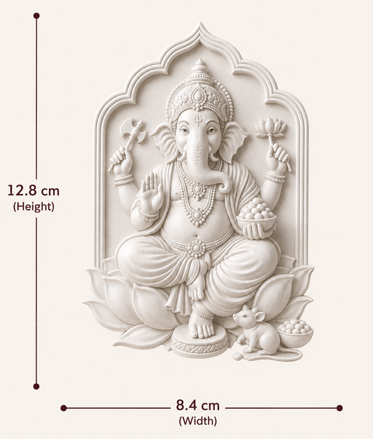 Lord Ganesha canvas paint kit