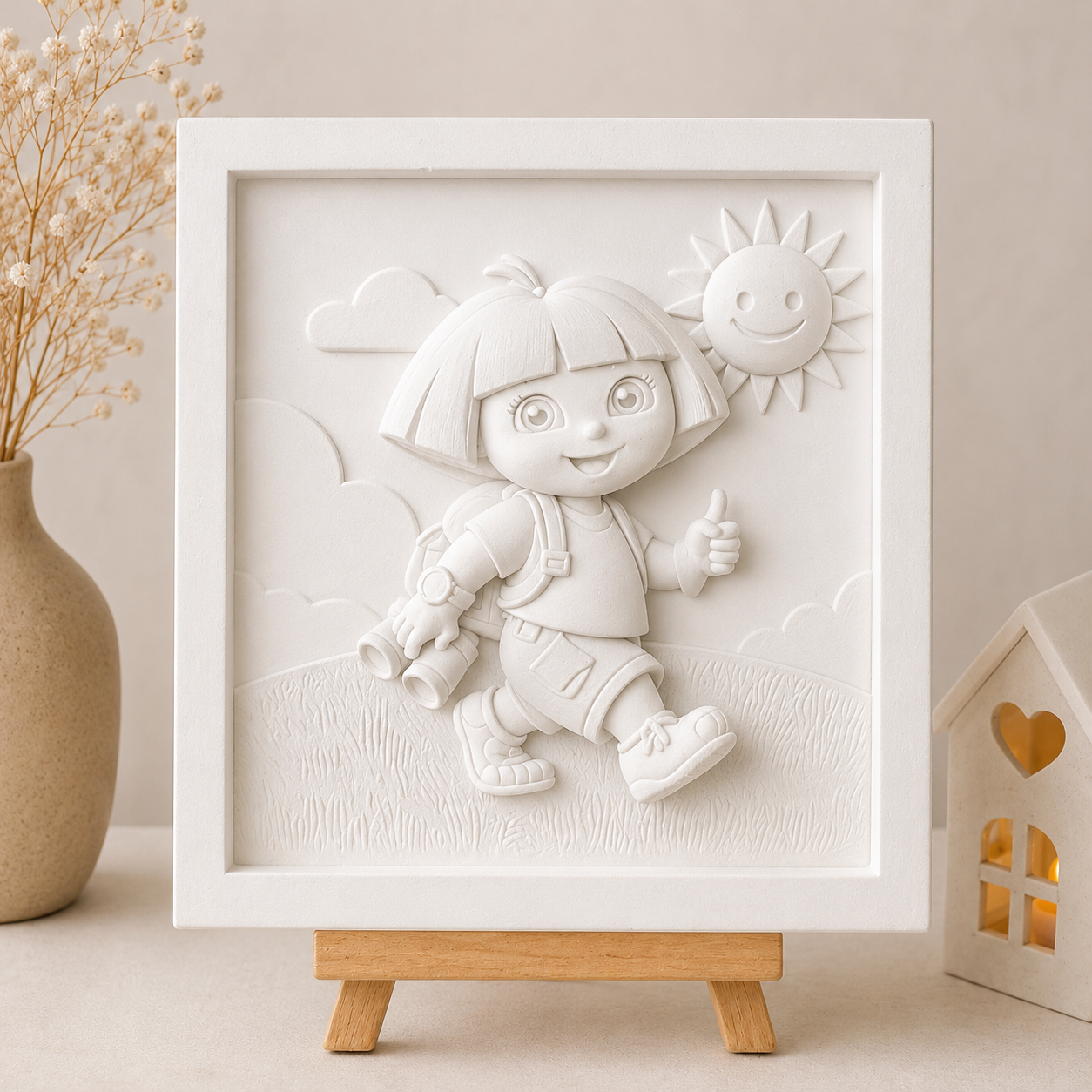 Paint Your Own Dora Canvas Kit