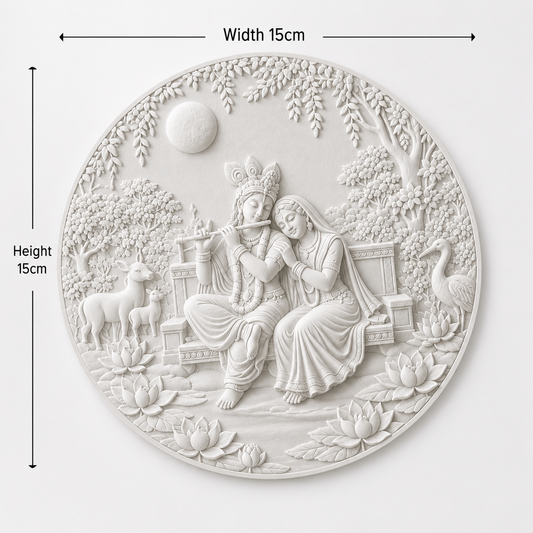 Radha Krishna DIY 3D paint kit (15cm)