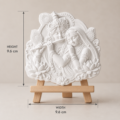 Radha Krishna divine harmony canvas kit .
