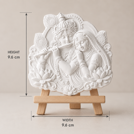 Radha Krishna divine harmony canvas kit .