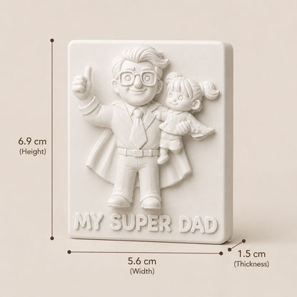 My Super Dad 3D canvas .