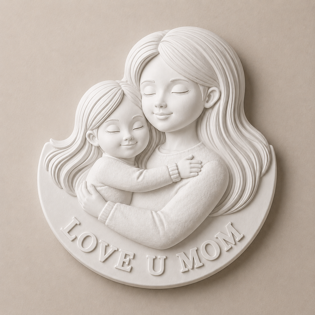 Love U MOM DIY 3D paint kit
