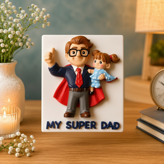 My Super Dad 3D canvas .