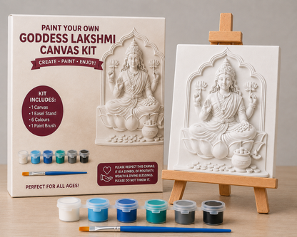 Goddess lakshmi canvas kit