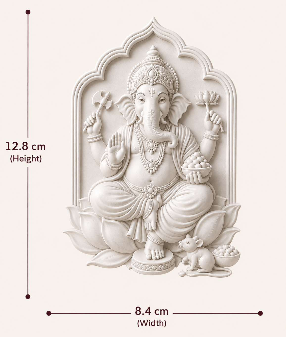 Lord Ganesha canvas paint kit