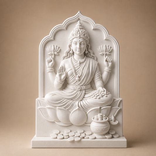 Goddess lakshmi canvas kit