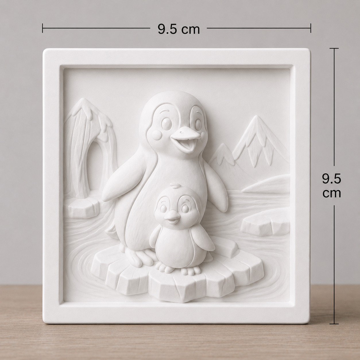 Penguin paradise canvas kit