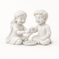 DIY Raksha Bandhan paintable figurine kit - Brother & sister