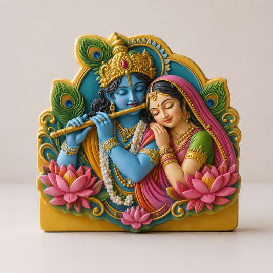 Radha Krishna divine harmony canvas kit .