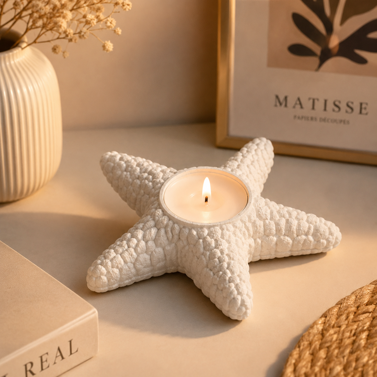 Sea Star tea Light Candle Holder