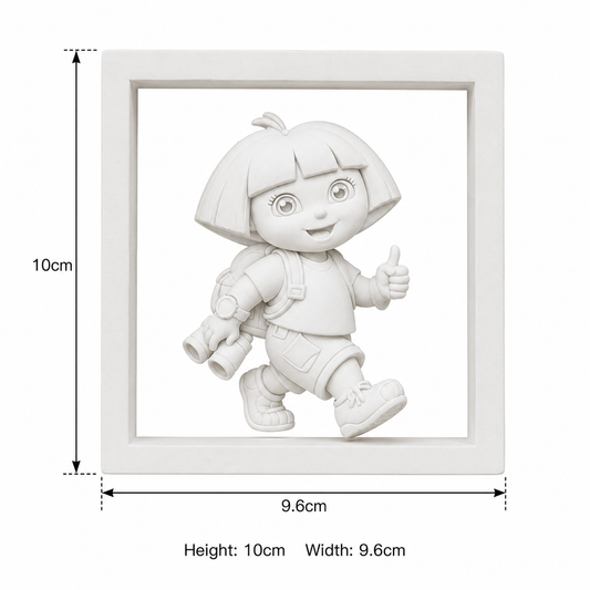 Paint Your Own Dora Canvas Kit