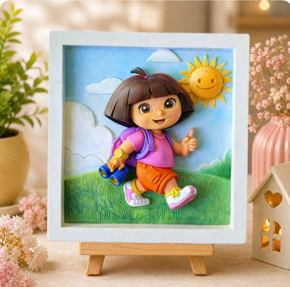 Paint Your Own Dora Canvas Kit