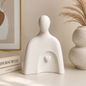 Minimalist Heart Sculpture | Modern Home Decor Accent