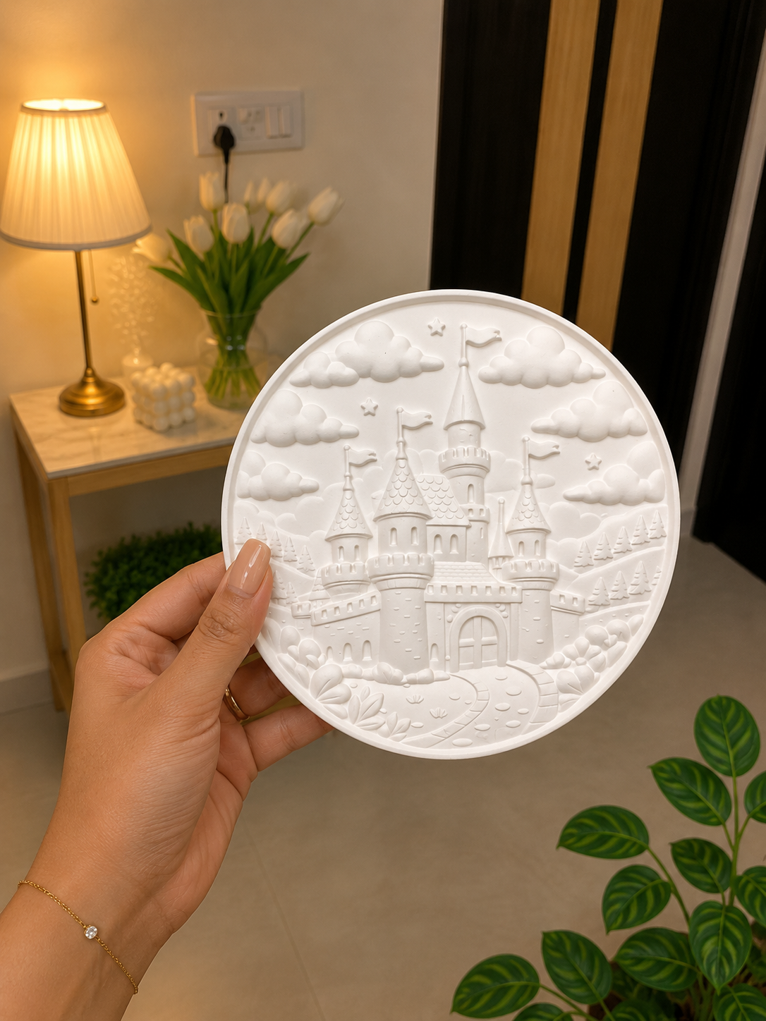 Hogwarts magical castle DIY paint kit