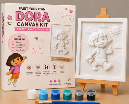 Paint Your Own Dora Canvas Kit
