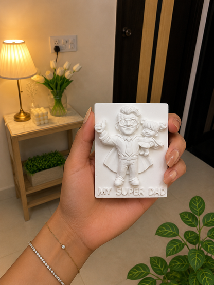 My Super Dad 3D canvas .