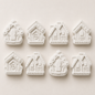 Fairy Village paintable house set (6 pieces )